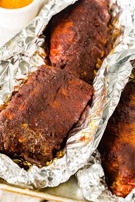 Traeger Ribs Recipe (Easy Smoked Ribs!) - Oh Sweet Basil