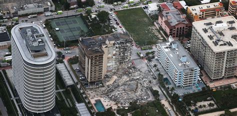 Derrumbe En Miami Nos Preparamos Para M S Noticias Malas Asegur El