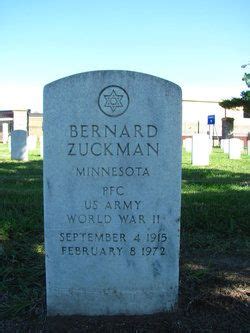 Bernard Zuckman Find A Grave Memorial Bernard Grave