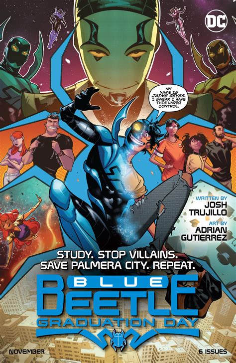 Action Figure Insider Dc’s New ‘blue Beetle Graduation Day’ Comic Book Series To Debut In