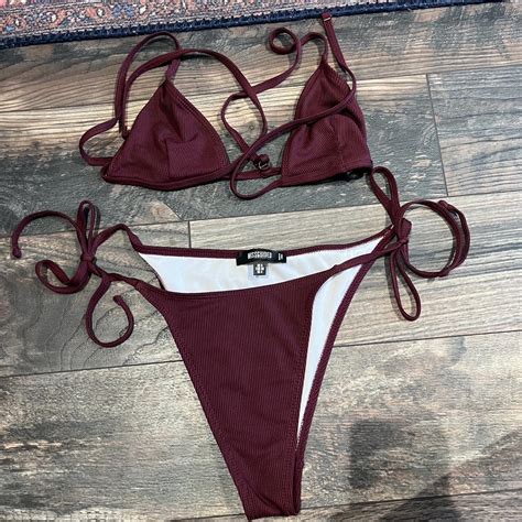 Missguided Bikini Top Bottom Depop