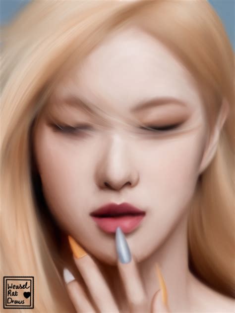 Artstation Rosé From Blackpink