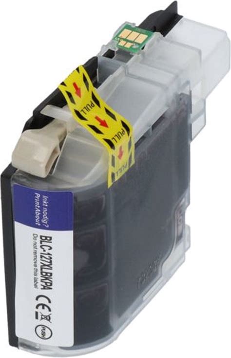 PrintAbout Huismerk Inktcartridge LC 127XLBK Zwart Hoge Capaciteit