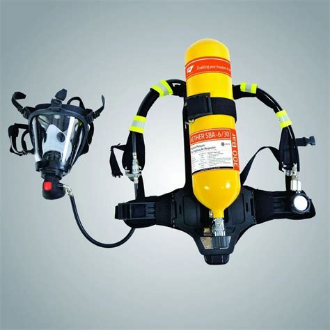 Scba Carbon Self Contained Breathing Apparatus For Confined Space Max