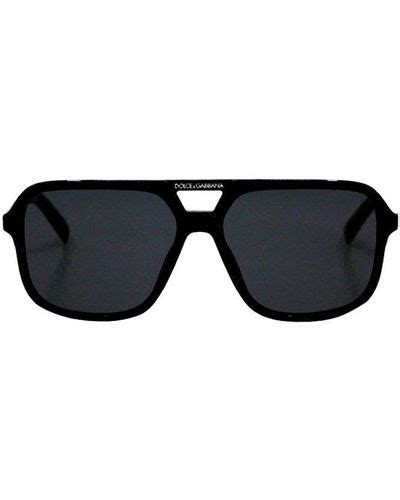 Black Dolce Gabbana Sunglasses For Men Lyst