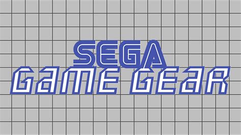 Sega Game Gear Pal Vector Logo 1991 By Imleerobson On Deviantart