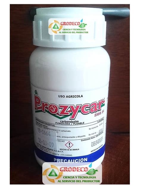 Prozycar Carbendazim Fungicida 250 Ml Control De Hongos Mercado Libre