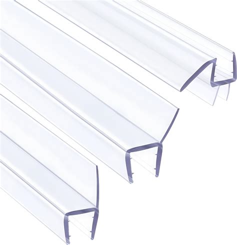 MCOCOD Shower Door Seals Set – Includes 1 PC 36" Bottom Seal and 2 PCs
