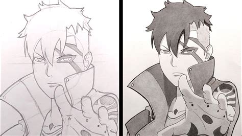 How To Draw KAWAKI Boruto YouTube