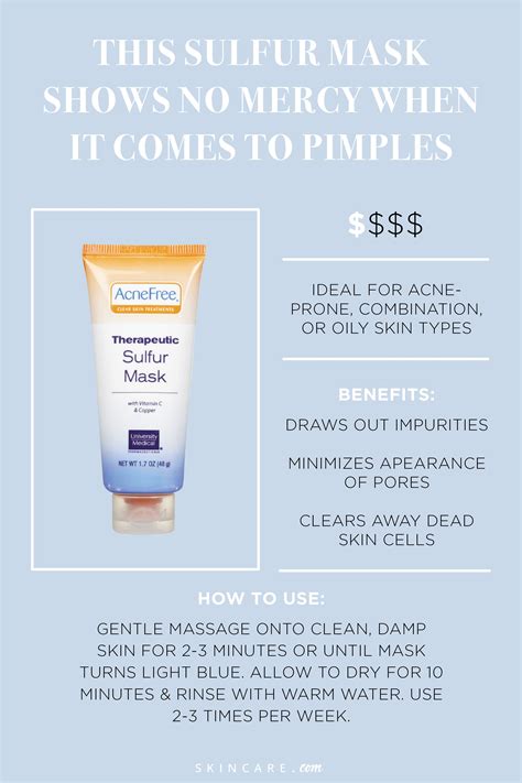 sulfur mask shows  mercy     pimples skincarecom