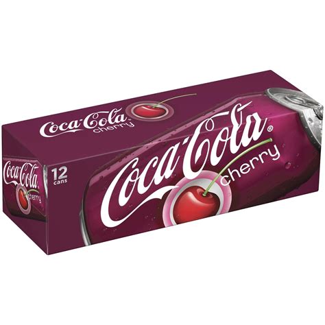 Cherry Coca Cola Soda Pk 12 GJ Curbside