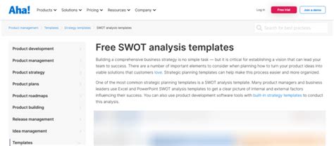 8 Best Swot Analysis Templates You Can Use Seventech