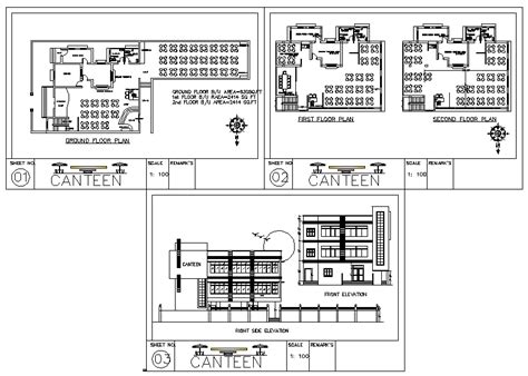 Canteen Plan - Cadbull