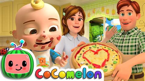 JJ's Yummy Pizza Song | @CoComelon & Kids Songs | Moonbug Kids - YouTube