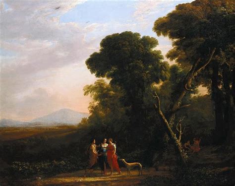 Roman Ideal Landscape With Cephalus Procris And Diana C1635