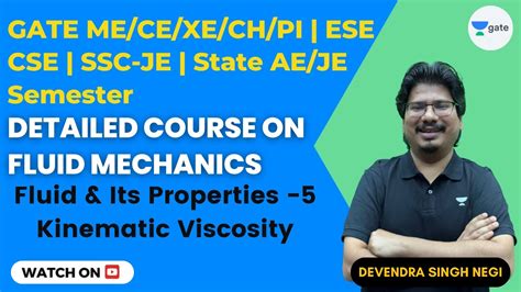 Kinematic Viscosity Fluid And Its Properties Fluid Mechanics