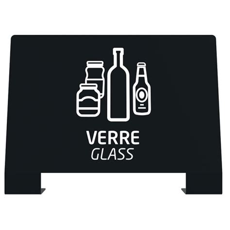 Plaque Signal Tique Tri S Lectif Restauration Collective Verre