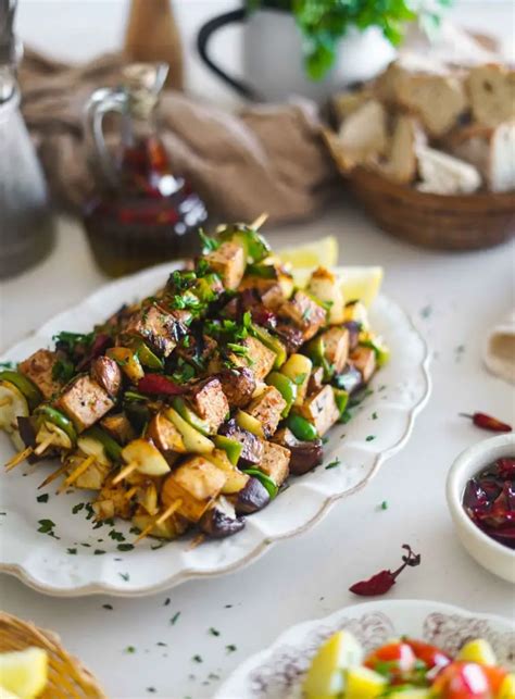 Espetadas De Tofu Legumes Receitas Dicas Da Oksi