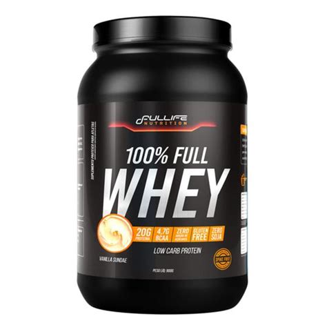 Whey Protein 100 Pure 900g Fullife Whey Protein Magazine Luiza