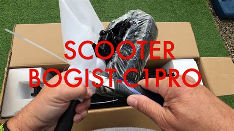 Scooter Electric Bogist C Pro W Kmh Youtube