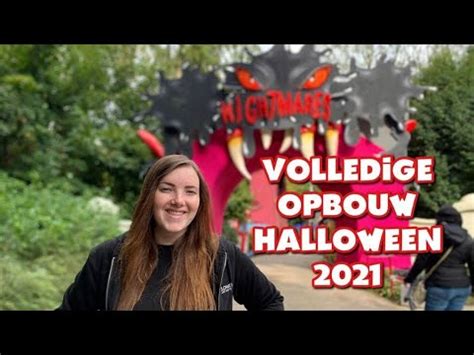 Walibi VLOG Volledige Opbouw Halloween Fright Nights 2021 YouTube