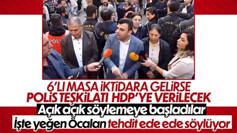 Hdp Li Mer Calan Polis Te Kilat N Tehdit Etmeye Kalkt