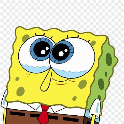 HD Spongebob Crying Hearts Broken Character Transparent PNG | Citypng