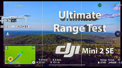 Dji Mini 2 Se The Ultimate Range Test Youtube