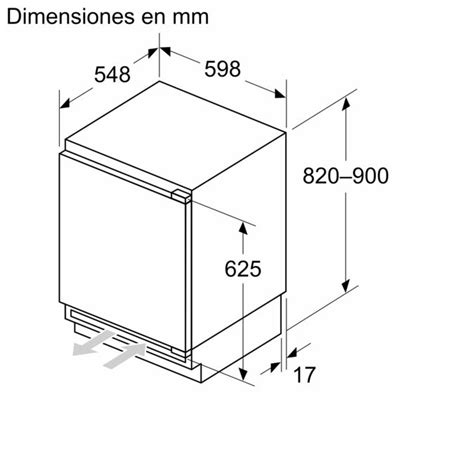 Gu21nade0 Congelador Integrable Electrodomésticos Siemens Es