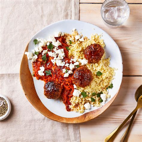 Easy Greek Lamb Meatball Bake Recipe Gousto