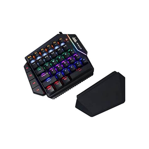 Teclado Para Pc Gamer Single Hand Rainbow Lighting Kp Tm006 No Shoptime