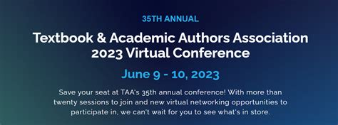 TAA 2023 Virtual Conference VFairs Discover