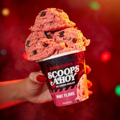 Dive Into The Stranger Things Universe With Netflix S Scoops Ahoy Ice