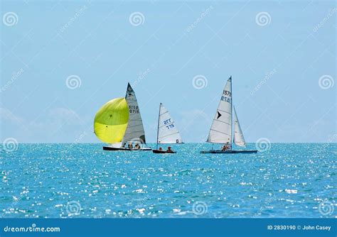 Sailing In Calm Water Stock Photo Image Of Ocean Tranquility