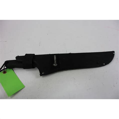 Gerber Machete With Sheath Property Room