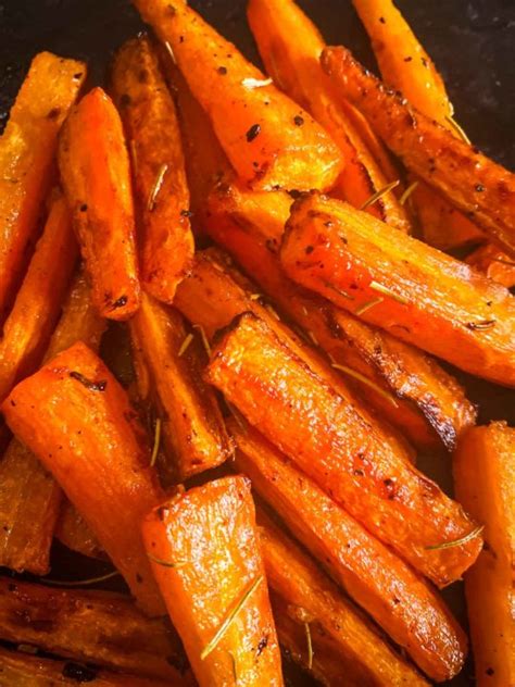 Honey Roasted Carrots In Air Fryer Caramel And Spice