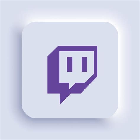 Premium Vector Collection Of Different Twitch Icons Social Media Logo