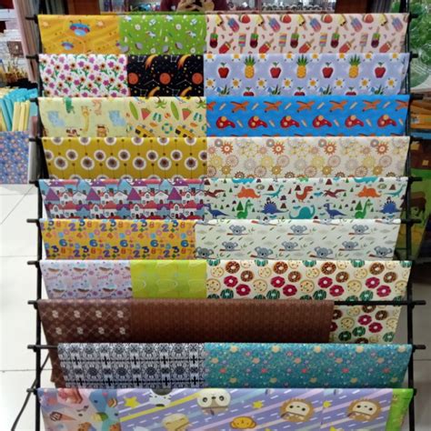 Jual Kertas Kado Eceran Motif Random Kertas Kado Lucu Kertas Kado Batik