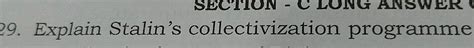 SHORT ANSWER TYPE QUESTION How did peasants react to Stalin's ...