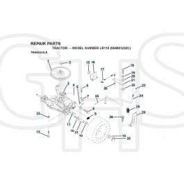 Husqvarna Lr110 Transmission GHS