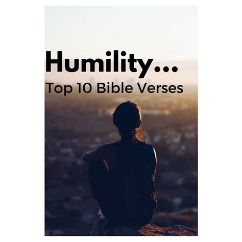 Humility Top 10 Bible Verses Everyday Servant