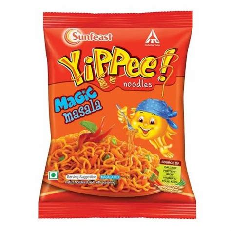 Magic Masala Sunfeast Yippee Noodles Packaging Size 96 Pack Box At