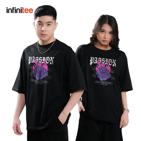 Infinitee Flower Street Inspired Oversized T Shirt For Men Women