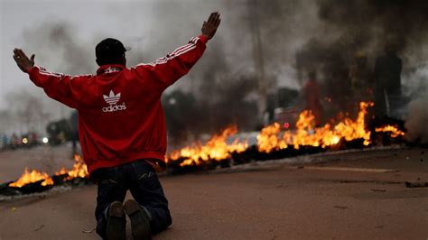 Las Fotos De La Huelga General Contra Michel Temer En Brasil Infobae