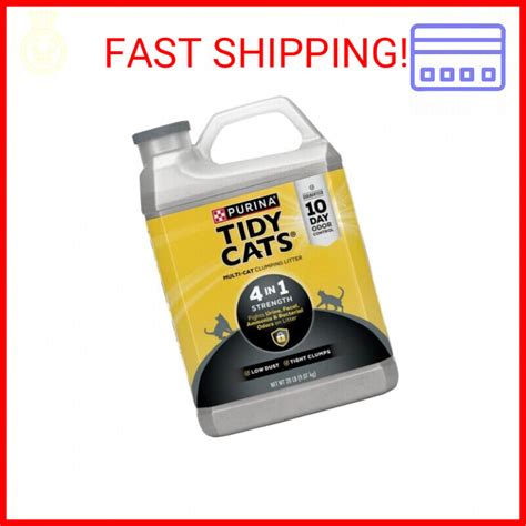 Tidy Cats Purina 4 In 1 Strength Clumping Cat Litter 20 Lb Jug Ebay