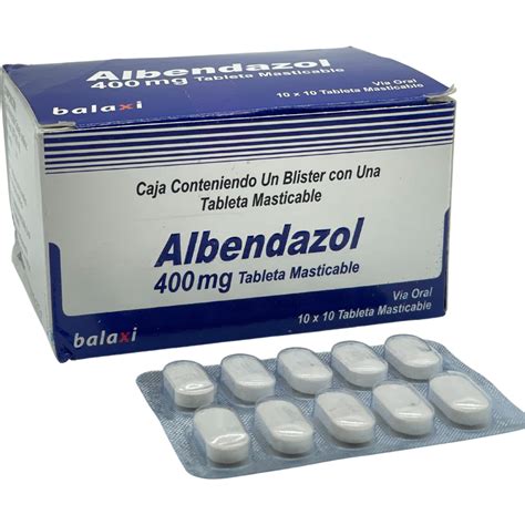 Albendazol Medicamento Para El Tratamiento De Infecciones Por