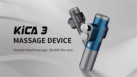 Kica K Double Head Percussion Muscle Massage Gun Pijat Elektrik Youtube