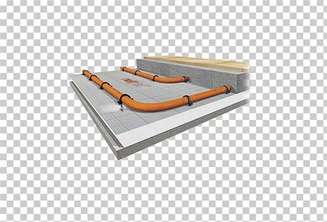 Screed Underfloor Heating Pipe Cross Linked Polyethylene PNG Clipart