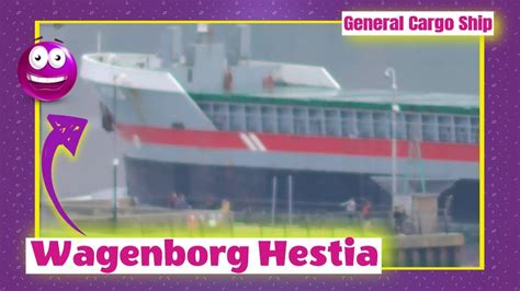 General Cargo Ship Wagenborg Hestia Departs Warrenpoint Seaport Youtube