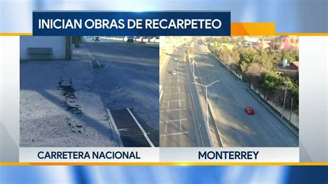 Inician obras de recarpeteo en Carretera Nacional Telediario México